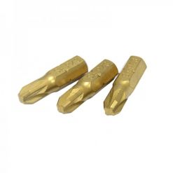 Tala 25mm Pozi PZ3 TiN Coated Insert Bit