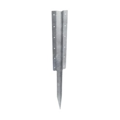 Triple Sleeper Straight Support Spike Galvanised