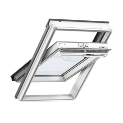 Velux GGL MK04 2070 White Painted Centre Pivot Roof Window 780mm x 980mm