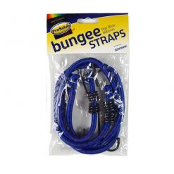 Warrior Blue Bungee Straps 600mm