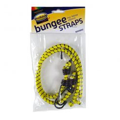 Warrior Yellow Bungee Straps 450mm