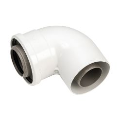 Worcester Bosch 90° Flue Bend 60/100mm