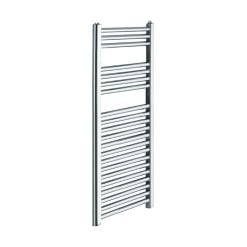 Sonas Straight Heated Towel Rail 1200mm x 500mm - Chrome