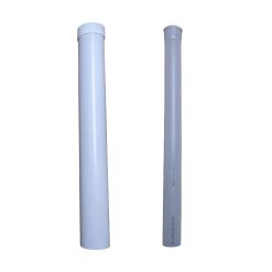 Warmflow HE 1000mm Balanced Flue Extension Pipe