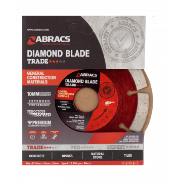 ABRACS GCM Trade Blade 115mm x 22mm