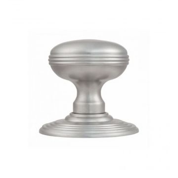 Delamain DK39CSC Ringed Door Knobs Satin Chrome