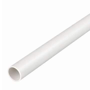 20mm White Electrical Conduit 2m