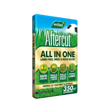 Aftercut All-In-One Lawn Feed, Weed & Moss Killer