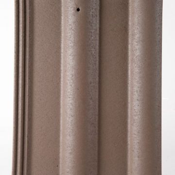 Double Roll Concrete Roof Tile Brown