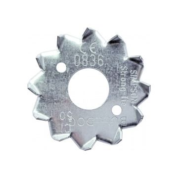 Toothed Plate Double Timber Connector 50mm