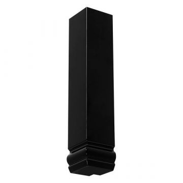 Eavesmaster Ogee Fascia External Angle 300mm Black