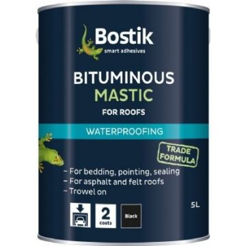 Bostik Bituminous Mastic for Roofs 2.5Lt