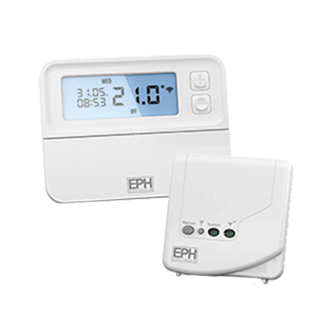 EPH Curve Combi Pack 4 Programmable RF Thermostat