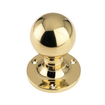FB202PB Ball Door Knobs PB