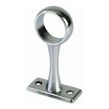 Chrome Rail Centre Bracket 25mm