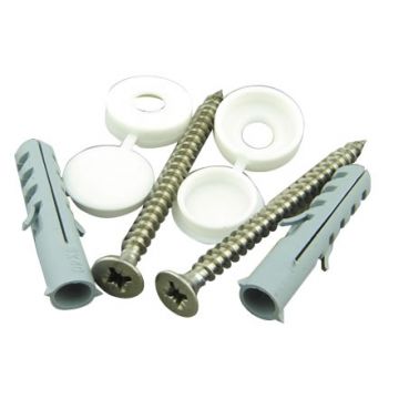 WC & Bidet Screw Kit No. 4 6 x 80mm