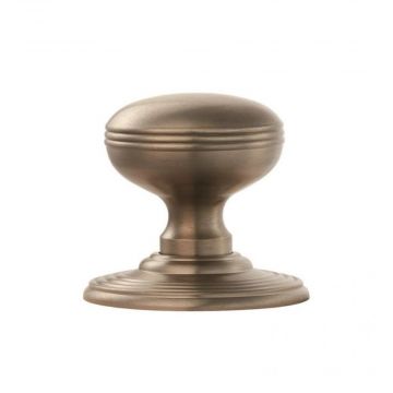 Delamain Ringed Door Knobs - Satin Nickel
