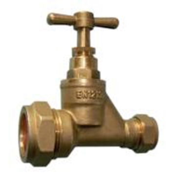 Stopcock Poly x Brass 15mm x 20mm