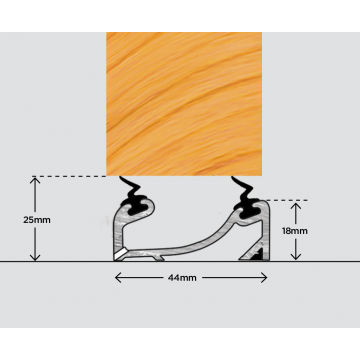 Exitex Double Sealing Sill 914mm Mill