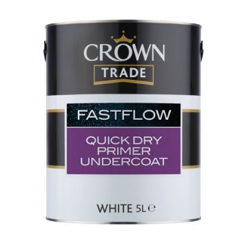 Crown Trade Fastflow Quick Dry Undercoat White 1Lt