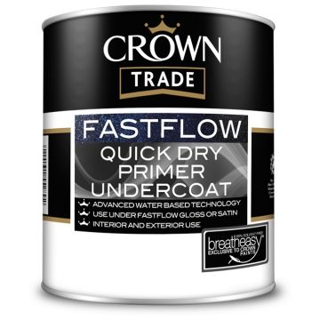 Crown Trade Fastflow Quick Dry Undercoat Charcoal Grey 2.5L