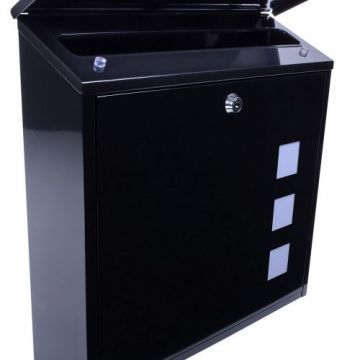 Aire Post Box Black