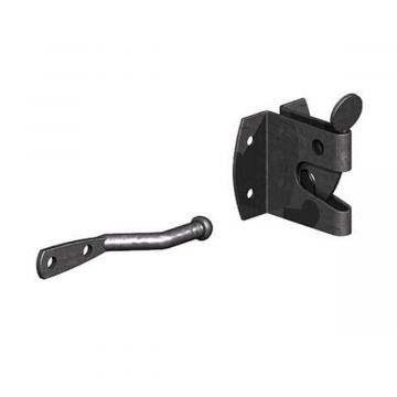 51mm Automatic Gate Latch Black 