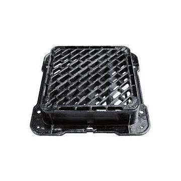 Wrekin D400 Gully Grate Flanged all 4 sides 600mm x 600mm x 100mm
