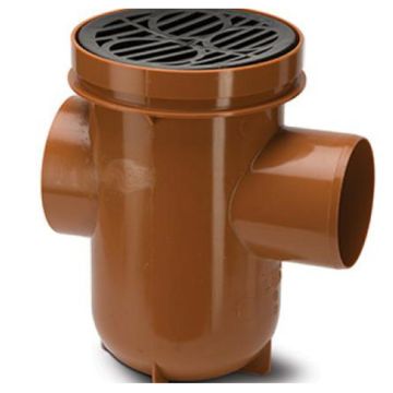 Polypipe UG427 Bottle Gully Back Inlet 110mm