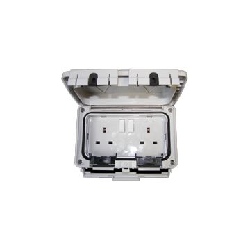 2 Gang Outdoor Socket