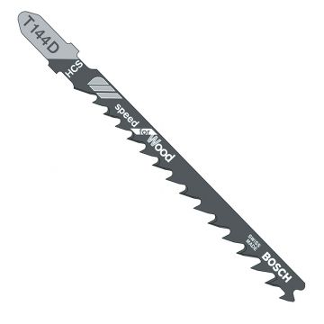 Bosch T144D Wood Cutting Jigsaw Blades 5PC Pack