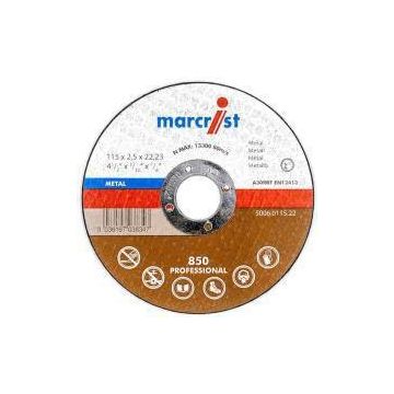 Marcrist 850 Flat Metal Cutting Disc 230mm x 22mm x 3.0mm