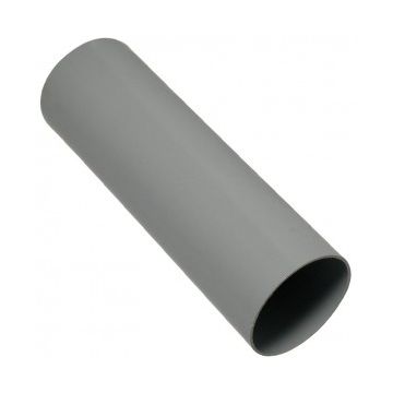 Plain End Round Downpipe 68mm Grey 4Mt