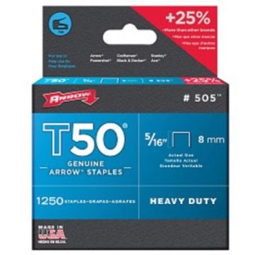 Arrow Staples T50 8mm