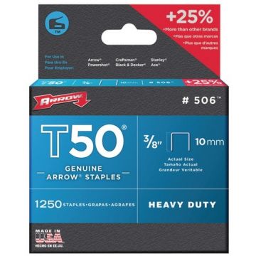 Arrow Staples T50 10mm