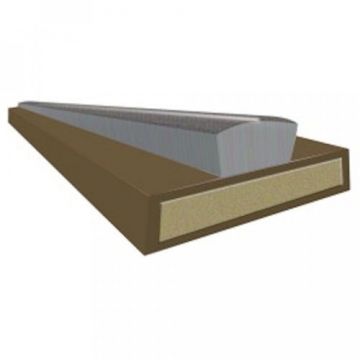 Intumescent Fire & Smoke Seal 15mm x 4mm Brown