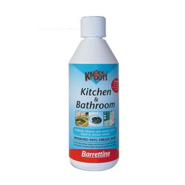 Knockout Kitchen and Bathroom Sink Unblocker 500ml