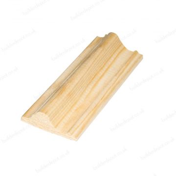 Pine Dado Rail DEC6011 45mm x 15mm x 2.4M