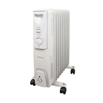 9 Fin Oil Filled Radiator 2kW