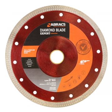 ABRACS Expert Tile Blade 180mm x 1.6mm x 25.4/22mm