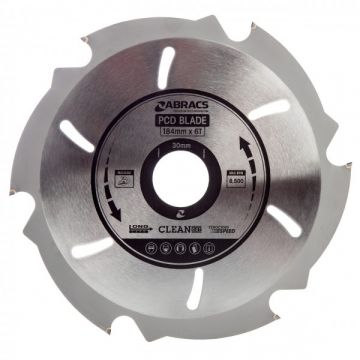 ABRACS PCD Blade 184mm x 30mm x 6T
