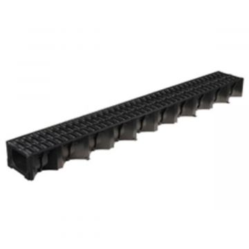 ACO Hexdrain Channel - Black Grate A15 19310 1MT