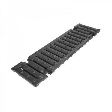 ACO S100 Heavy Duty Heelguard Iron Grating 500mm 0774