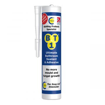 BT1 Bathroom Sealant White 290ml