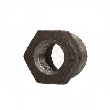 Black Iron 1" x 1/2" Reducing Bush