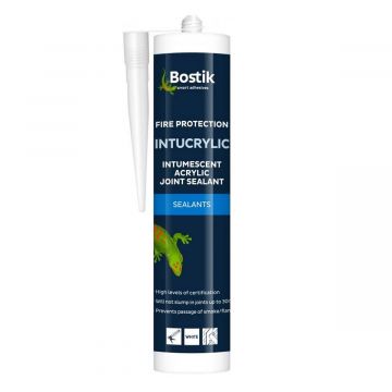Bostik Fireseal Silicone White 300ml