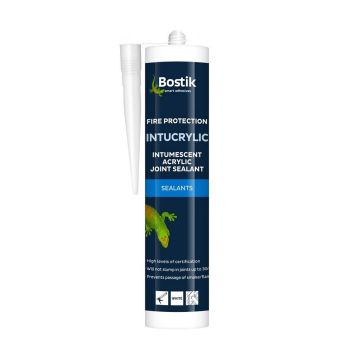 Bostik Fireseal Silicone White 300ml