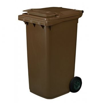 Brown Wheelie Bin 240L