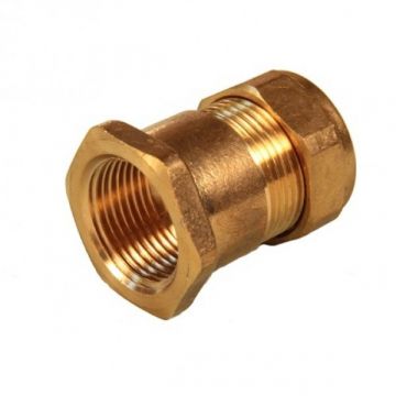 Compression Connector FI 10mm x 1/4"