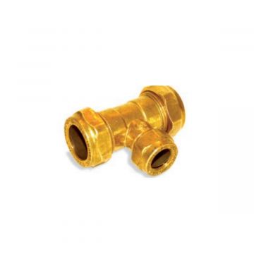 Compression Reducing Tee 22mm x 22mm x 15mm